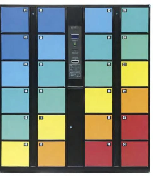 Tủ giữ đồ thông minh Smart Locker mở khóa bằng QR code và barcode